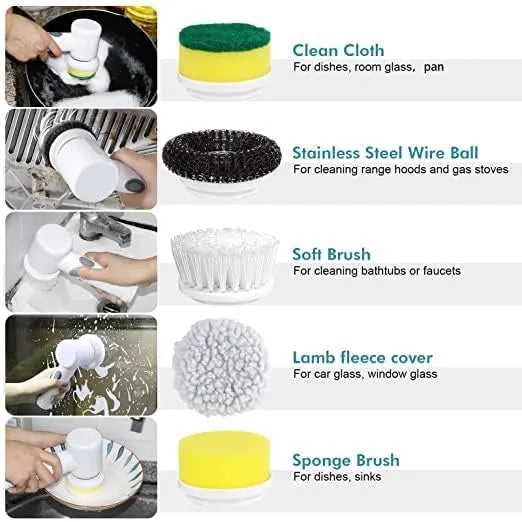 5 in 1 Electric Magic Cleaning Brush