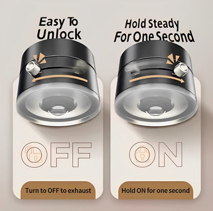 Smart Vacuum Magnetic Phone Holder – Rotating & Foldable Mobile Stand