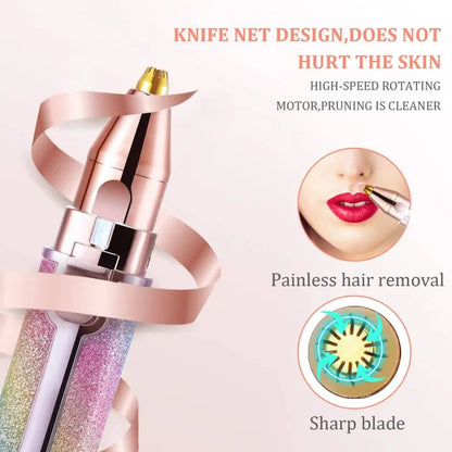 Instant Hair Remover For Women – USB Rechargeable Trimmer