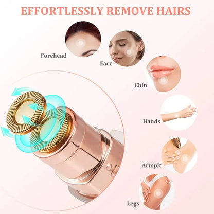 Instant Hair Remover For Women – USB Rechargeable Trimmer