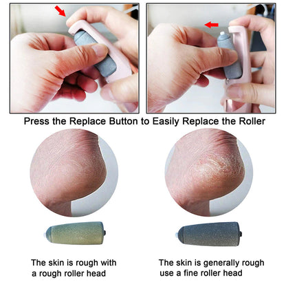 Electric Foot File – Instant Callus Remover for Soft & Smooth Feet