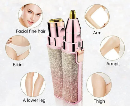 Instant Hair Remover For Women – USB Rechargeable Trimmer