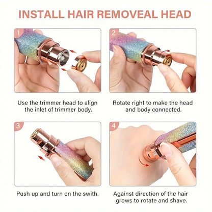 Instant Hair Remover For Women – USB Rechargeable Trimmer